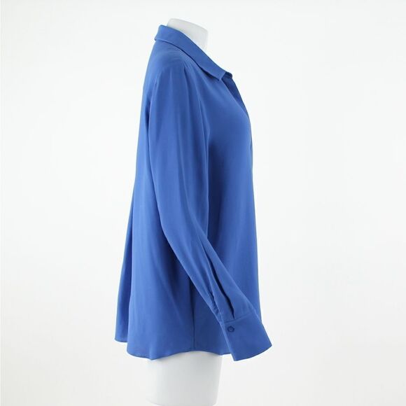 Lafayette 148 New York Scottie Silk Blouse - Picture 5 of 5